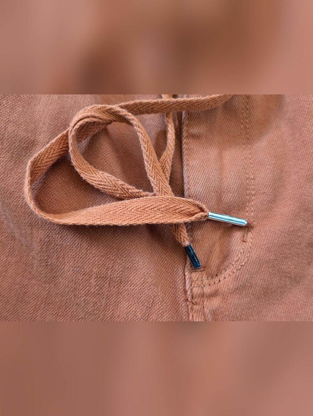 Judy Blue High Waist Double Cuff Jogger Orange Jeans 88911 Size 7/28 - Picture 5 of 8